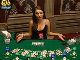 Spil live blackjack i online casino og sats rigtige penge