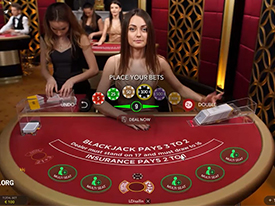 Slå dealeren i blackjack og vind
