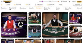 Blackjack-borde hos Megaways Casino med Studio21 Blackjack og Speed Blackjack