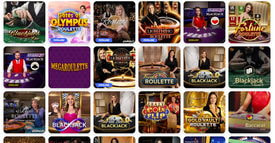 Populære live casino-borde hos Megaways Casino fra Playtech og Evolution
