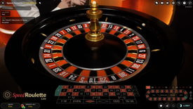 Live roulette hos Megaways Casino ved bordet Speed Roulette