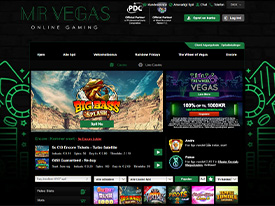 Se hvad der venter dig på Mr.Vegas platform