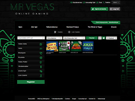 Eksempel på video poker på Mr.Vegas